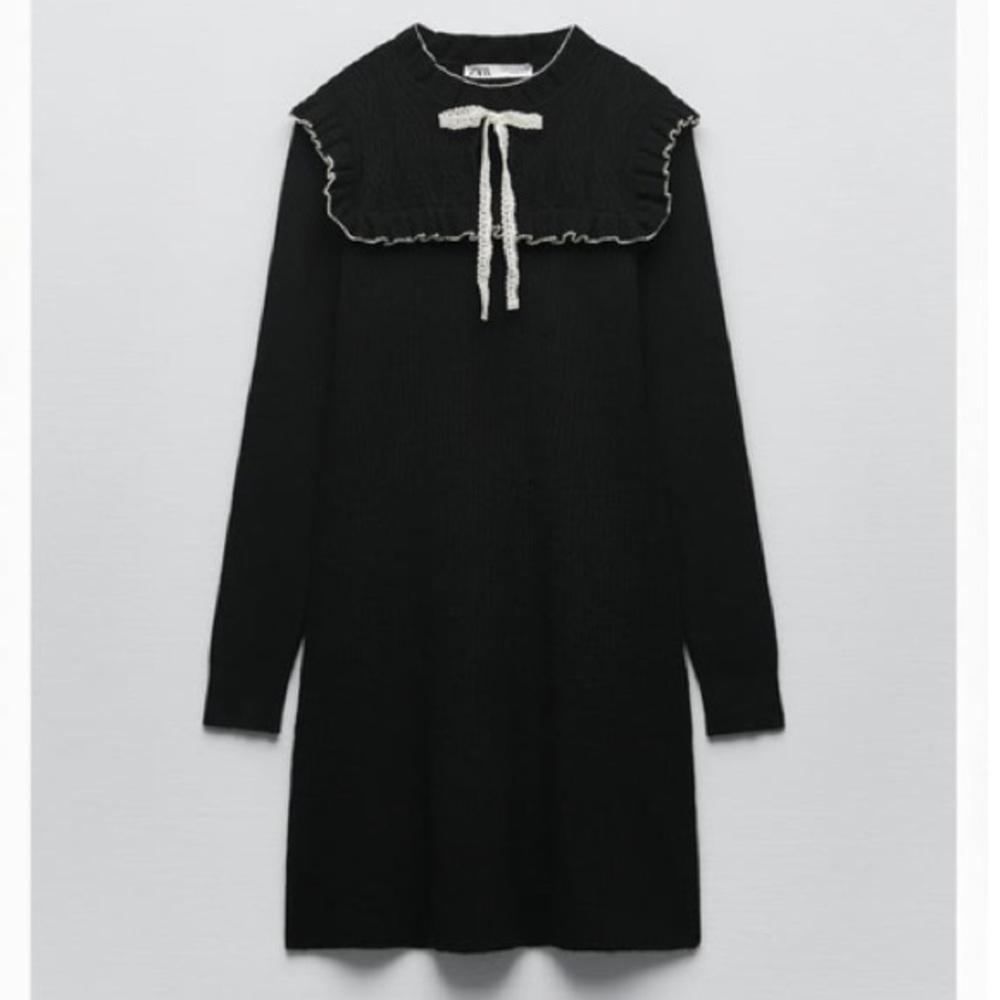 COPY - Knit Bow Mini Dress